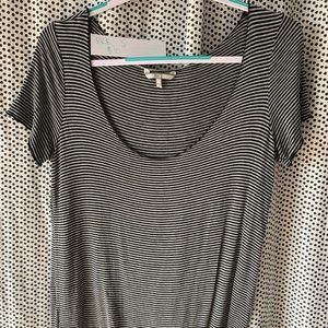 BKE U-cut Stripped Shirt